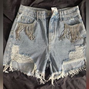 jean shorts